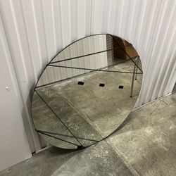 Large Round Mirror