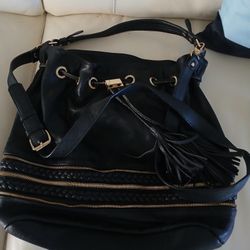 Big Budda Leather  Shoulder Bag  XL