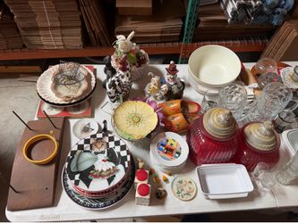 antique glassware