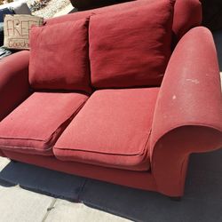 Free couches Andn twin box Spring