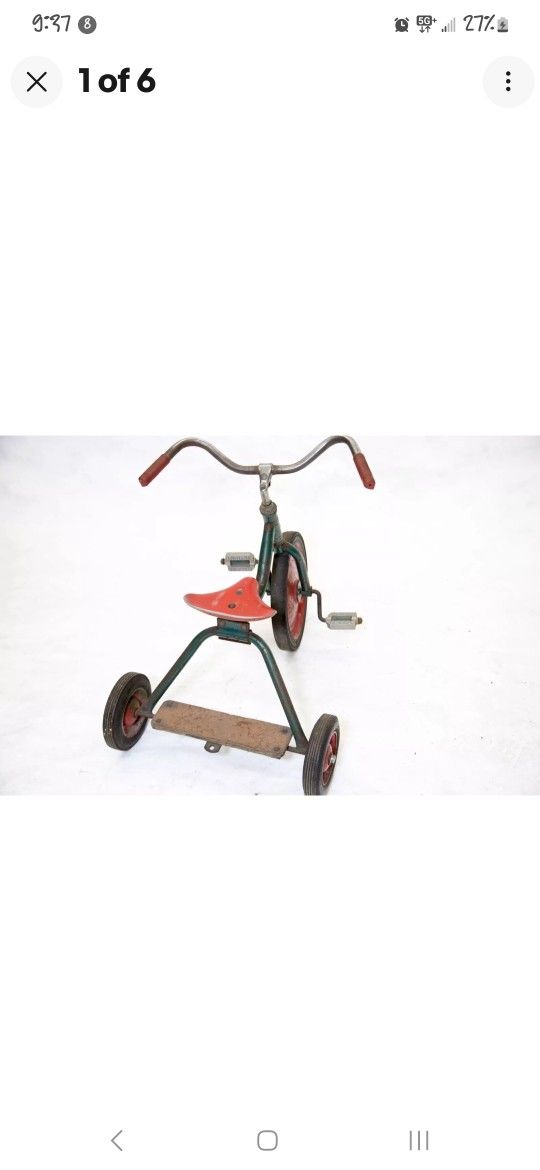 Community Playthings ANTIQUE Tricycle