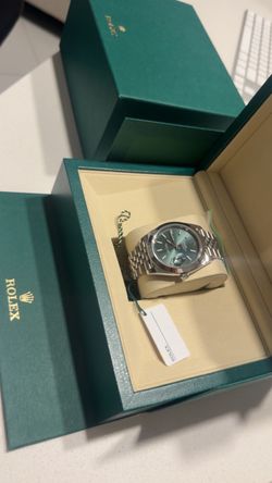 Datejust 41mm Smooth 126300 Mint Green