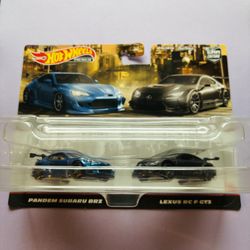 Hot Wheels Subaru BRZ & Lexus RC GT3