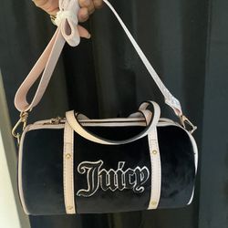 Juicy Couture Queen Of Everything Mini Barrel Bag