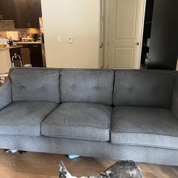 Dark Grey IKEA Couch