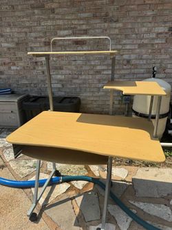 Rolling Computer Workstation Desk