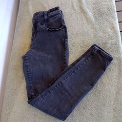 Maurices Super High Rise Women's Jeans Size Small Regular Faded Black