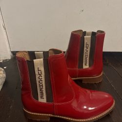 Lucchese red boots size 7