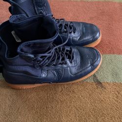 Air Force One High-Rise Great Condition Navy Blue$35 Size 10.5