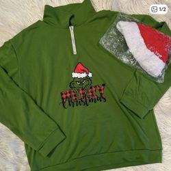Women’s Grinch Sweater Set 