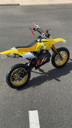 50CC MINI DIRT BIKE (YELLOW)