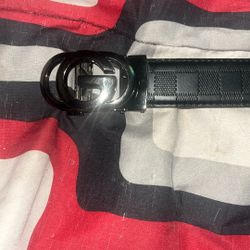 Black Gucci Belt