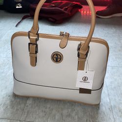 GIANI BERNINI Saffiano Dome Satchel