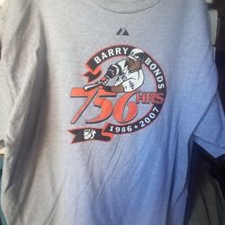 San Francisco Giants Barry Bonds T Shirt, Vintage 