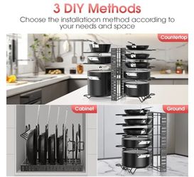 Pot Rack Organizer
