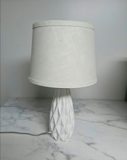 Dani Diamond Cut Ceramic LED Table Lamp