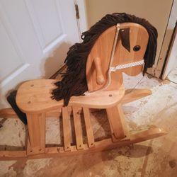 Wooden Rocking Horse