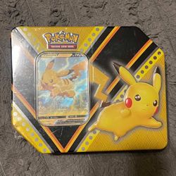 Pokemon Pikachu Tin