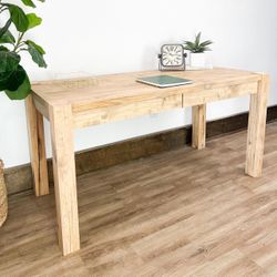 Custom farmhouse Office Desk Study Filling Cabinet Solid Wood Modern Rustic Office File Writing Restoration Hardware Insp Carpenter Bookcase