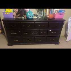 Dresser And Full Bed Frame