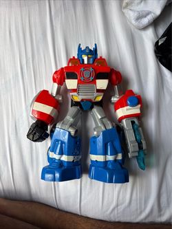 Playskool Transformers Optimus Prime Action Figure A1075 Electronic Rescue Bots
