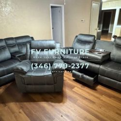 Sala Sofas Reclinables Nuevos! Instalacion Entrega! Financiamiento Disponible 