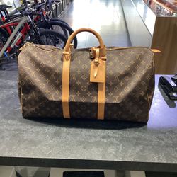 Louis Vuitton 50 Keep all Duffel Bag 100% Authentic 
