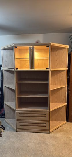 Vintage Palliser and Vintage Bush Light Oak Media Set