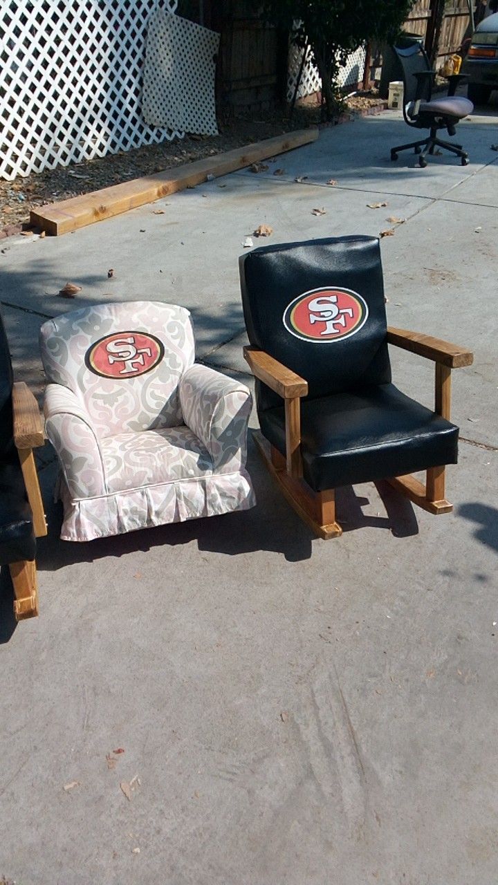 Handmade 49er rocking chair