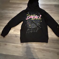 Brand New Black Spider Hoodie Size Medium