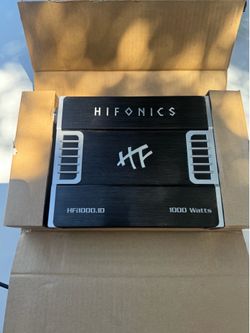 HIFONICS HFI1000.1D 1000 W Car Mono Class D Amplifier/Amp HFI10001D