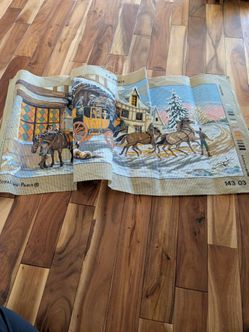 Royal Paris Needlepoint Canvas Le Relais