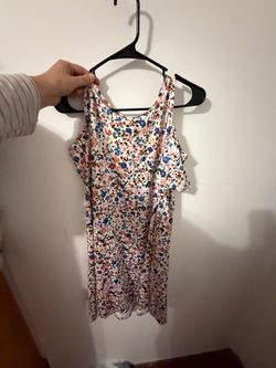 Off shoulder floral dress