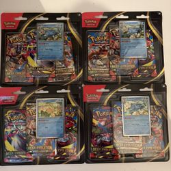 Mega Evolution 3pk Blister + Promo Card (Sealed) Pokemon Cards 
