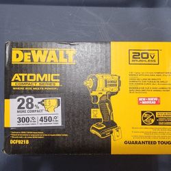 Dewalt Atomic 1/2 Impact Wrench Tool Only New 