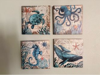 Under the sea canvas prints