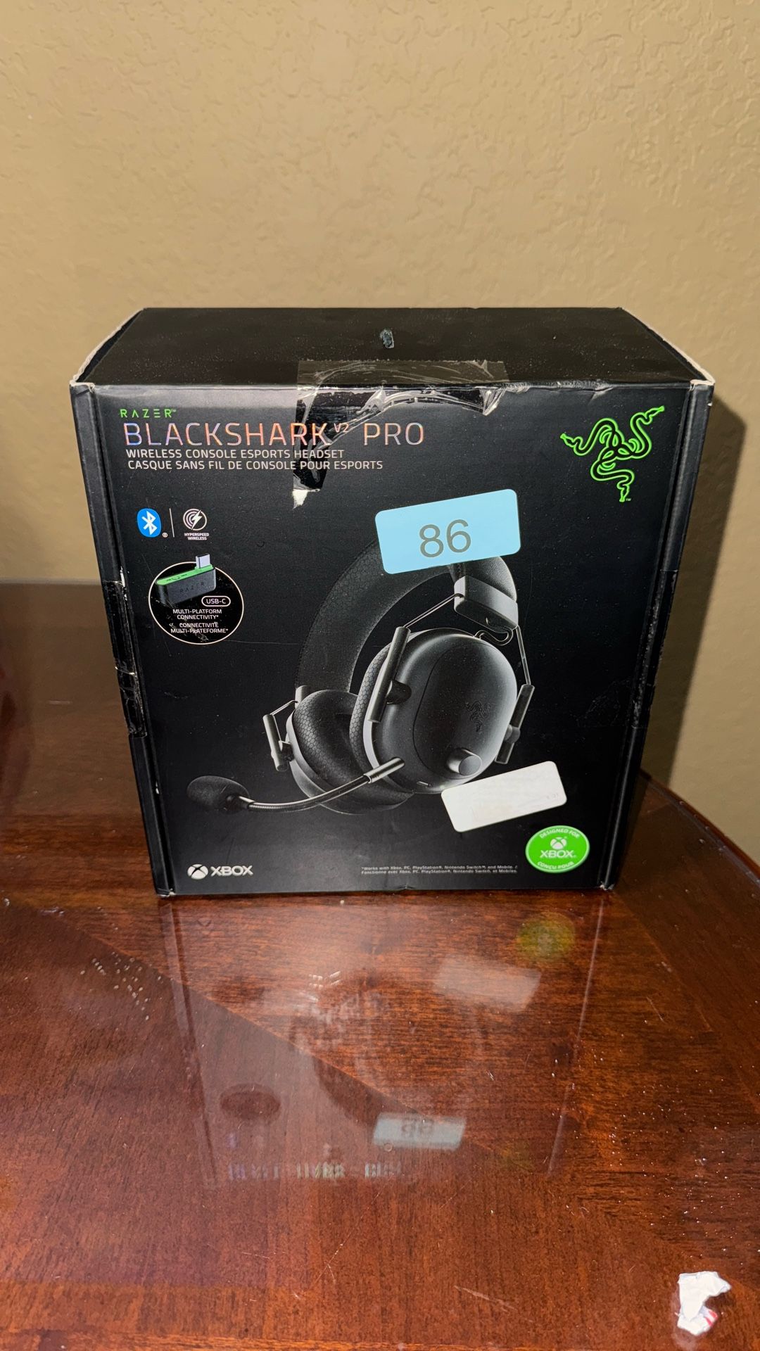 Xbox Razer Blackshark V2 Pro WIRELESS Headset