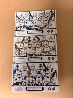 Star Wars Clone Trooper Sets Phase I, 212th, 501st