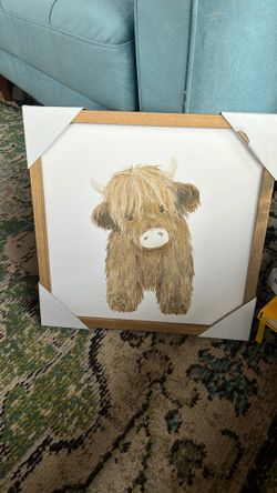 Highland Cow Wall Art
