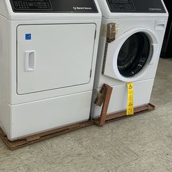 New Speed Queen Front Load Washer And Dryer. Available For Pick Up Or Delivered 