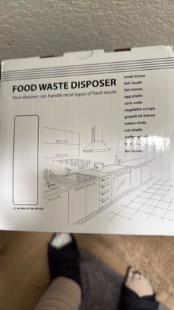 1/2 HP garbage disposal