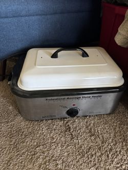 Professional hot stone heater