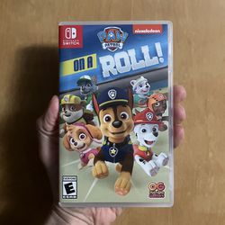 Paw Patrol on a Roll! for Nintendo Switch video game console system lite oled roll pup pups