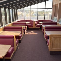 New restaurant booths you remove