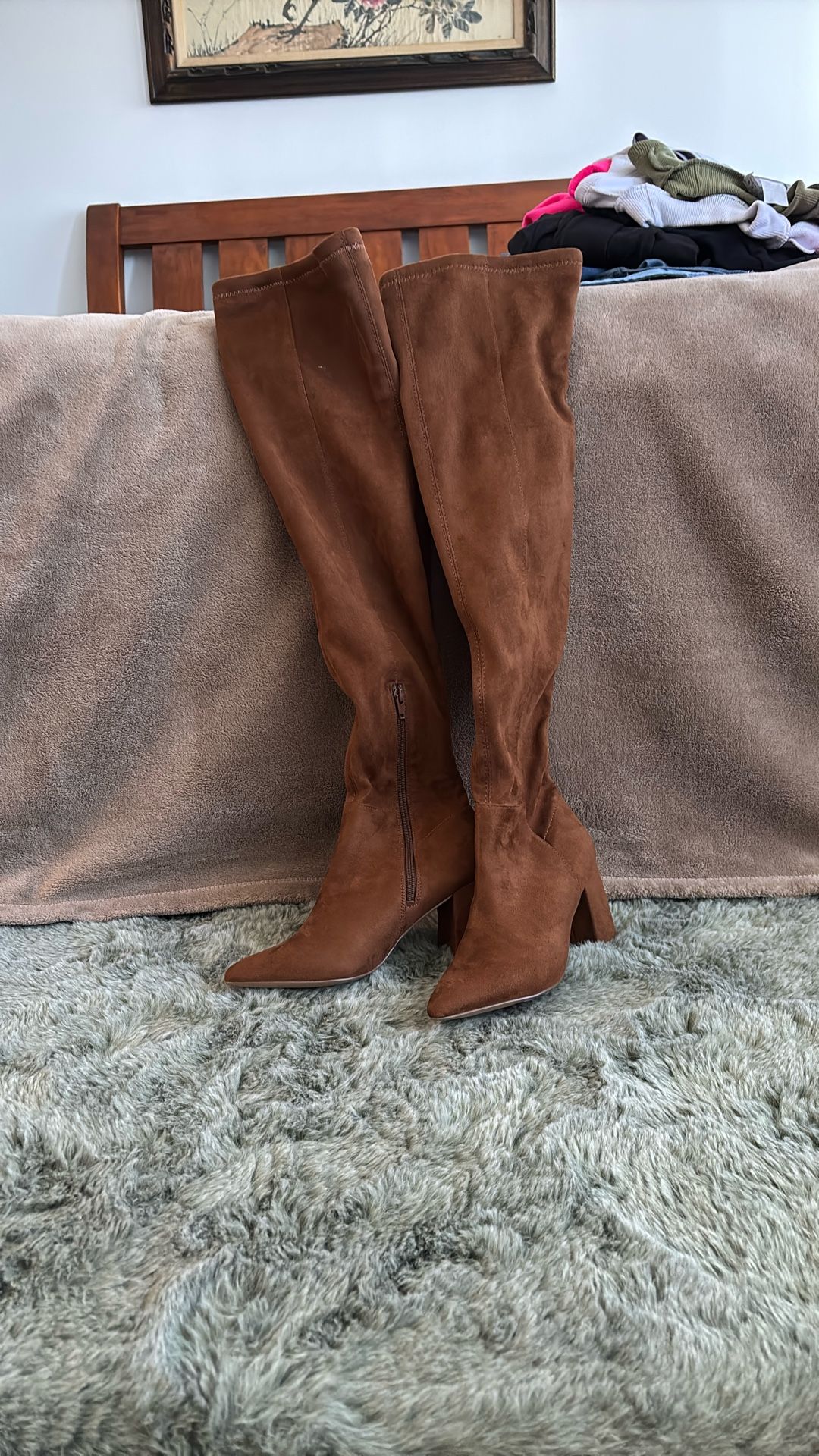 New Long Boots Brown