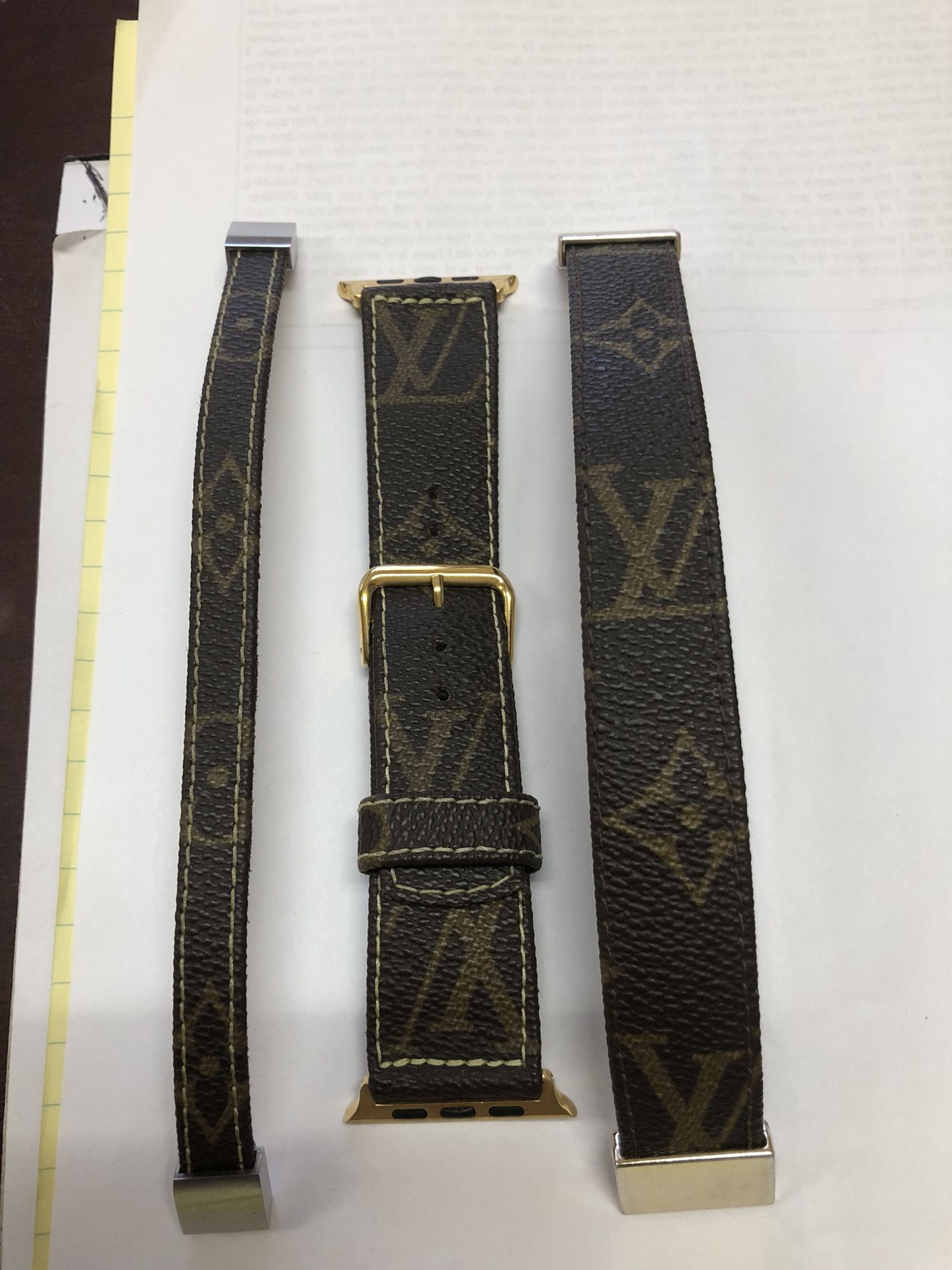 Custom Louis Vuitton Apple Watch band and bracelets for Sale in