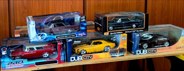 Jada Toys Diecast Car Collection - Dub City, Bigtime Muscle, Road Rats, Homie Rollers