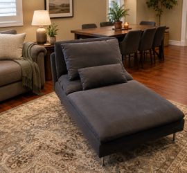 IKEA Söderhamn Chaise Lounge Couch – Dark Gray