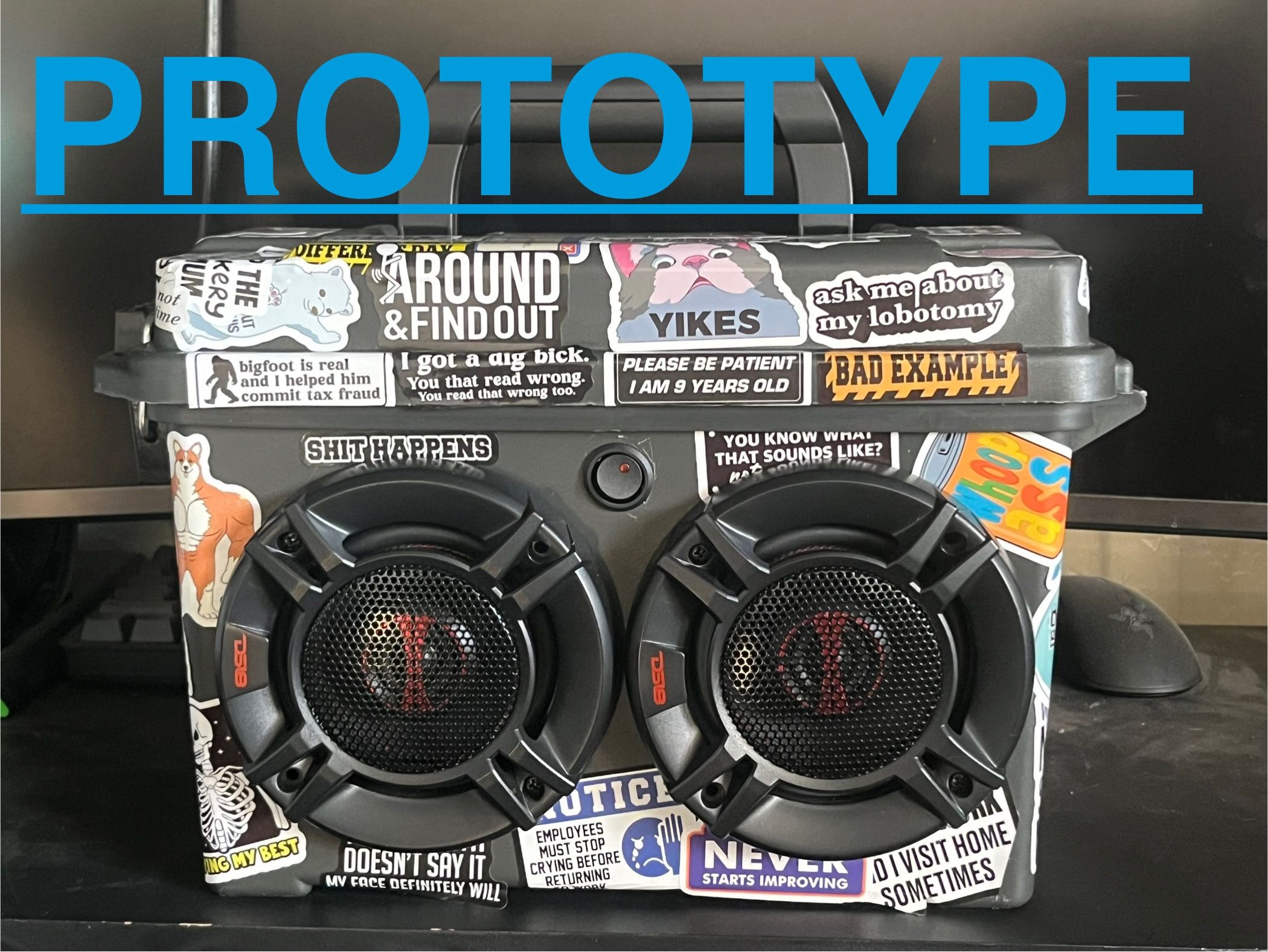 Tool Box Portable Bluetooth Speaker