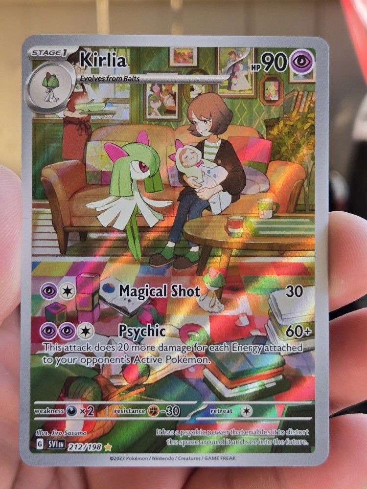 Kirlia Pokémon Card